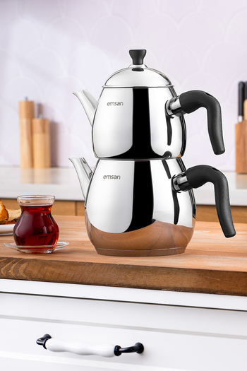 Emsan Duru Maxi Teapot Set 1.25 - 2.5 Lt