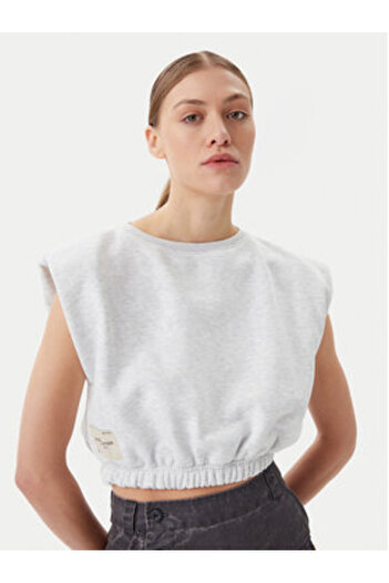 Alpha Industries Women's Top 156031 Gray
