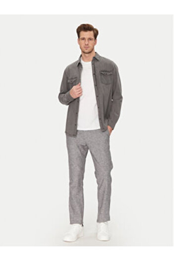 Tom Tailor Men's Chinos 1044713 Grey