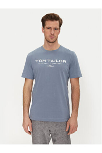Tom Tailor Men's T-Shirt 1045773 Blue