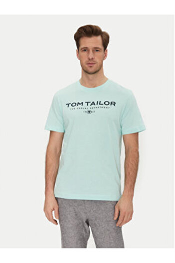 Tom Tailor Men's T-Shirt 1045773 Green