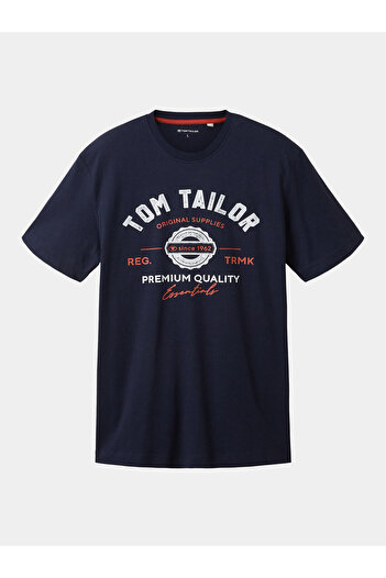 Tom Tailor Men's T-Shirt 1037735 Navy blue