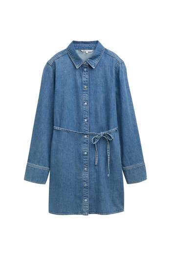 Tom Tailor Denim Rochie din denim pentru femei 1045461 albastră