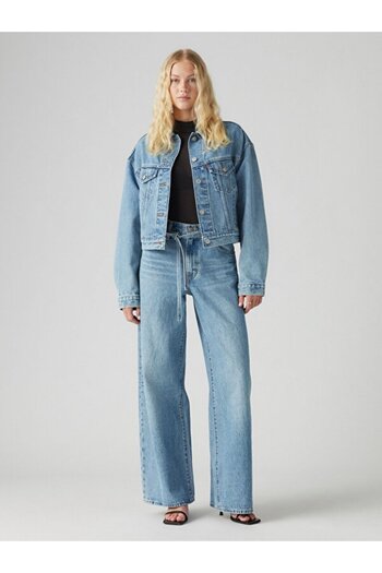 Levi's XL Straight γυναικείο τζιν παντελόνι - Ευχαριστώ φίλε