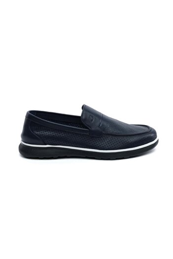 Greyder 64694 Синій шкіряний чоловічий взуття Comfort