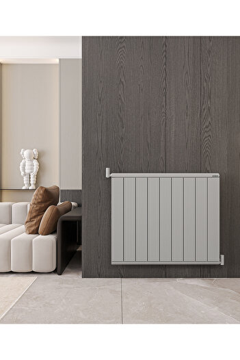 Radium Nilüfer Alüminyum Radyatör 600X1200 mm İpek Gri
