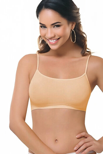 Bravie Women's Rope Strap Padded Sports Bustier – Comfortable, Lightly Supported, Suitable for Daily Use 708