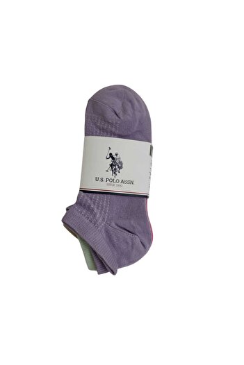 U.S. Polo Assn. U.S. Polo Assn. Kadın 5'lü Patik Çorap SIFU