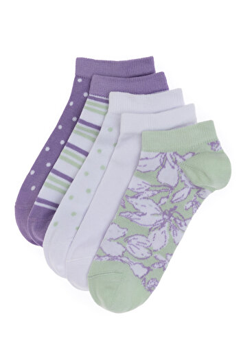 U.S. Polo Assn. U.S. Polo Assn. Women's 5-Piece Booties Socks Sedoli