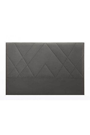 soufa dibaj H001 | Velvet headboard - Dark Grey - 200x200 cm