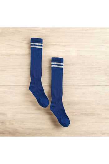 HAYEL 2 ζεύγη πολύχρωμες κρίκες Unisex για κορίτσια αγόρια Παιδικά ποδόσφαιρο Μοκέτα Ποδοσφαιρικός Αγώνας Κάλτσες Κολάν Αθλητικός οπαδός