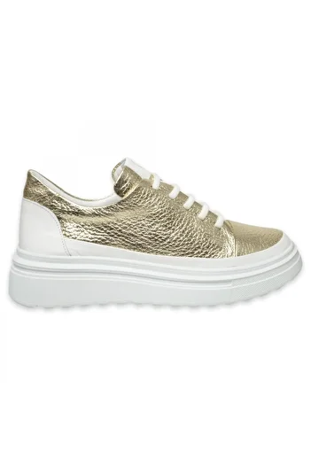 Mammamia D25Ya-3255 Women's Leather Casual Shoes