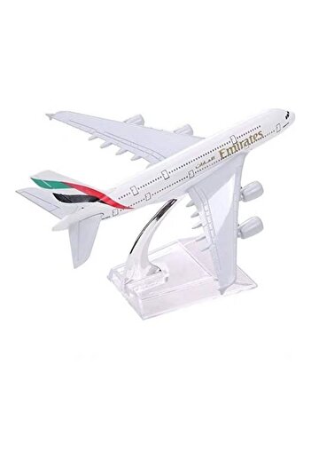 Generic Alloy Metal Model Diecast Aircraft White