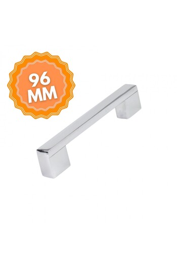 KOÇSAN Aluminum Bridge Chrome 96 mm Handle Luxury Country Kitchen Furniture Cabinet Drawer Handle
