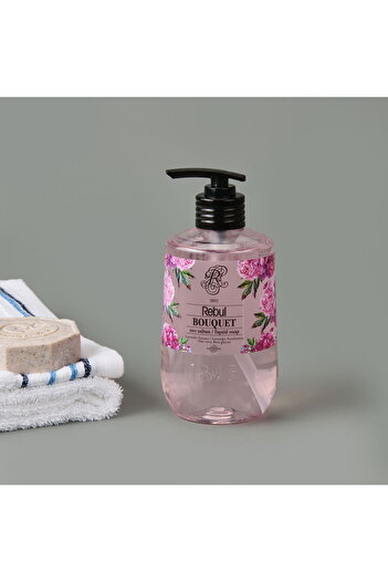 ASPARTAM Bouquet Liquid Unisex Soap - Pink - 500 ml