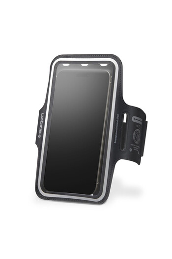 Spigen Running Phone Case, max 6.9" - Spigen Dynamic Shield (A703) - Black