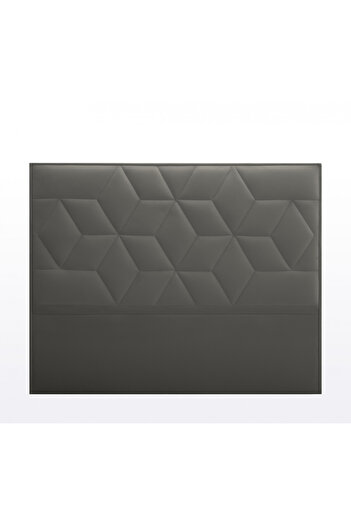 soufa dibaj H006 | Velvet headboard - Dark Grey