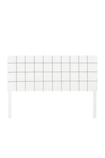 soufa dibaj H118 | Velvet headboard - White
