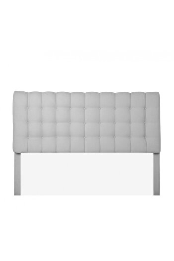 House One H117 | Velvet headboard - Light Grey