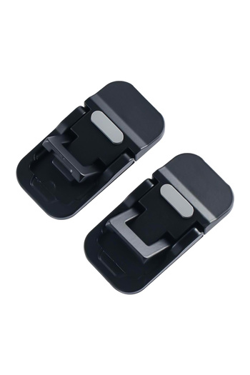 Monte Lua Mini Tablet-Laptop-Keyboard Stand, Βάση ανύψωσης πληκτρολογίου υπολογιστή, 2 τμχ, μαύρο, γκρι