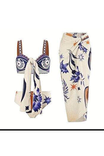 emosavm Mykonos Baby Swimsuit- Pareo Seto