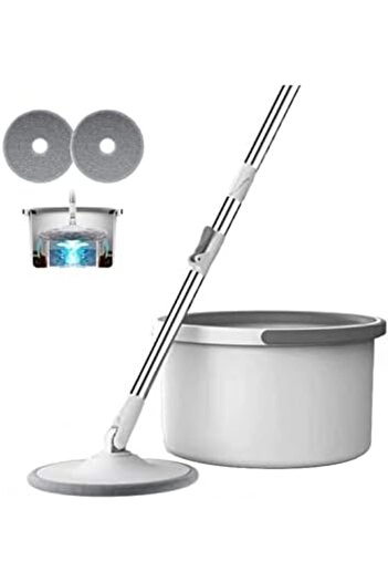 1st 360 Degree Rotating Mop with Bucket and 4 Microfiber Pads