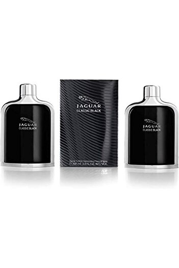 Jaguar Classic Black Perfume Set for Men, 100 ml, 2 Pieces