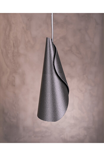 MakerMarket Lemon Gelato Pendant Light – Modern Spiral Tasarımlı Sarkıt Lamba Spiral Modern Pendant Lamp