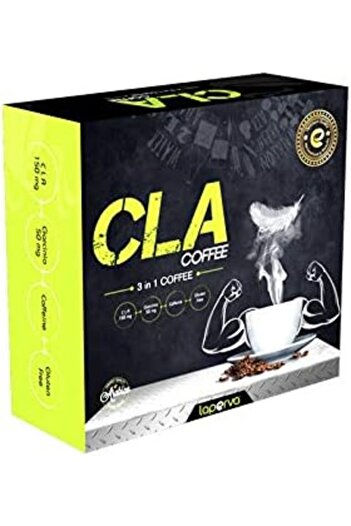 Laperva قهوة Cla 3 في 1، قهوة مبتكرة مع حمض Cla وغارسينيا كامبوغيا - 20 كيسًا