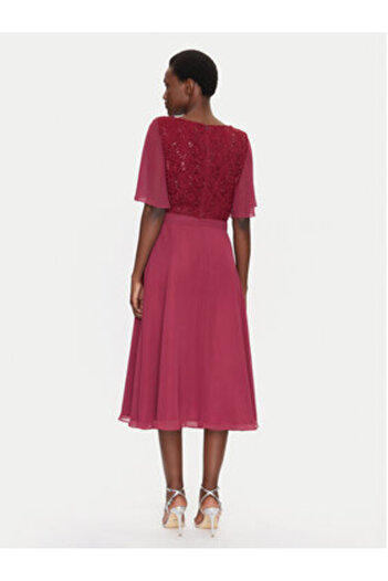 Swing Women's Cocktail dress 5AI02500 Burgundy