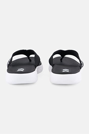hummel Kids Boy Slip On Flip Flop Slippers, Black
