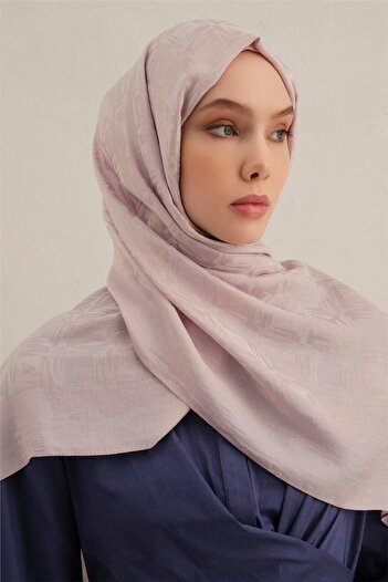 Armine Lyocell Naia Square Monogram Shawl 6 43