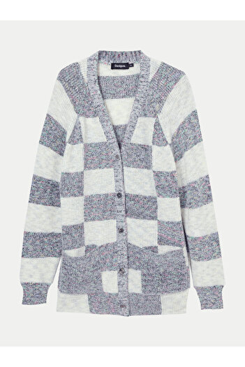 Desigual Women's Cardigan 24WWJF70 Beige