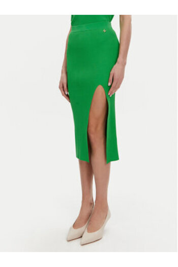 Silvian Heach Women's Midi Skirt GPP25210LO Green