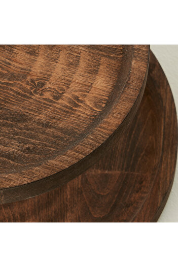 Bella Maison Wooden Wooden 2 Tier Cookie Holder Natural