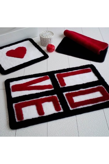Chilia Bath mat sets, 3 pieces, 100% Acrylic