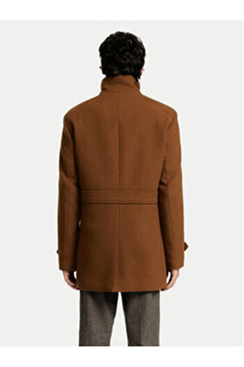 Selected Homme selected homme Men's Wool Coat 16094322 Brown