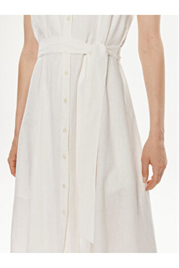 GAP Women's Shirt Dress 857655 Ecru