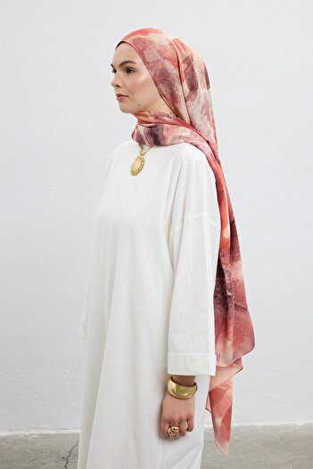 Qef Floral Fairy Modal Brush Shawl