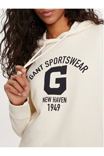 Gant Women's Sweatshirt 4200847 Ecru