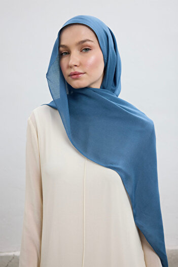 Qef Indigo Modal Shawl