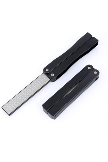 zola Diamond sharpening file, double, foldable, knives and scissors, 22.5 x 3 x 1.5 cm