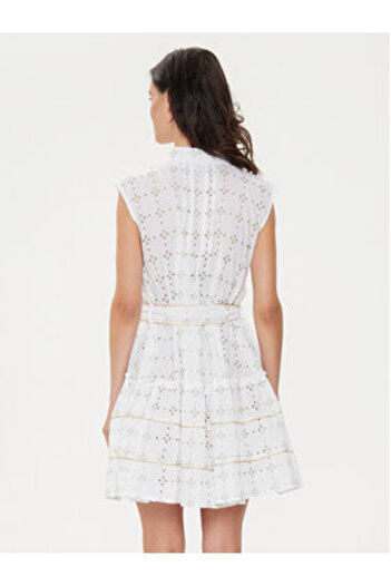 Iconique Women's Summer Dress IC24-018 White