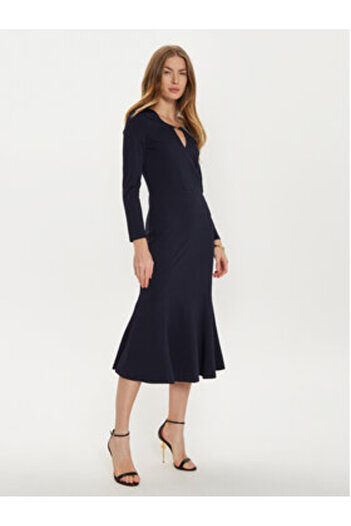 RINASCIMENTO Rochie de cocktail pentru femei CFC0121444003 bleumarin