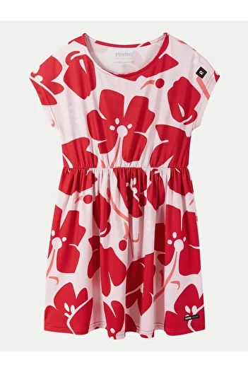 Reima Girl Summer Dress 5200343B Red