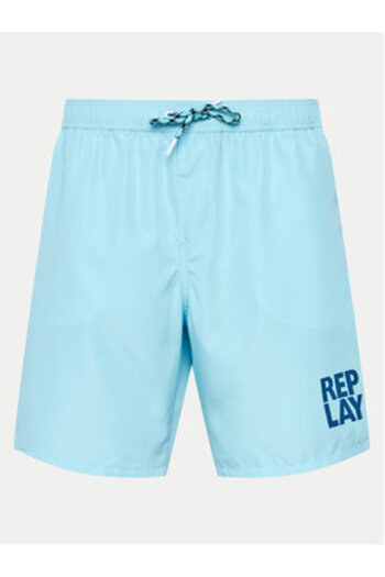 Replay Men's Swim Shorts LM1141.000.82972 Sky Blue