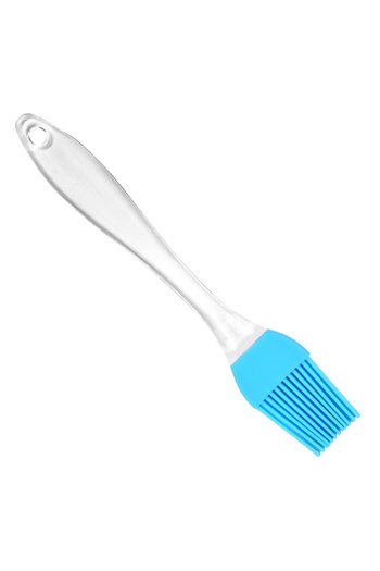 zola Silicone kitchen brush, for cake decoration, blue, 16.5x3 cm