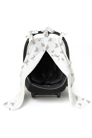 DEUX LAPINS Deux Lapin Iconique Lapin Stroller Cover
