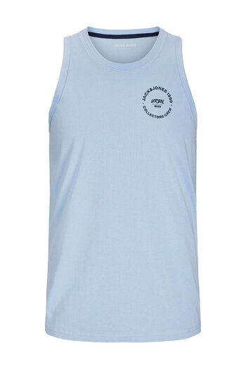Jack & Jones jack jones Mens Set of 2 Tank Tops 12276429 White, Blue
