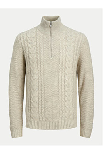 Jack & Jones jack jones Mens Sweater 12260826 Ecru